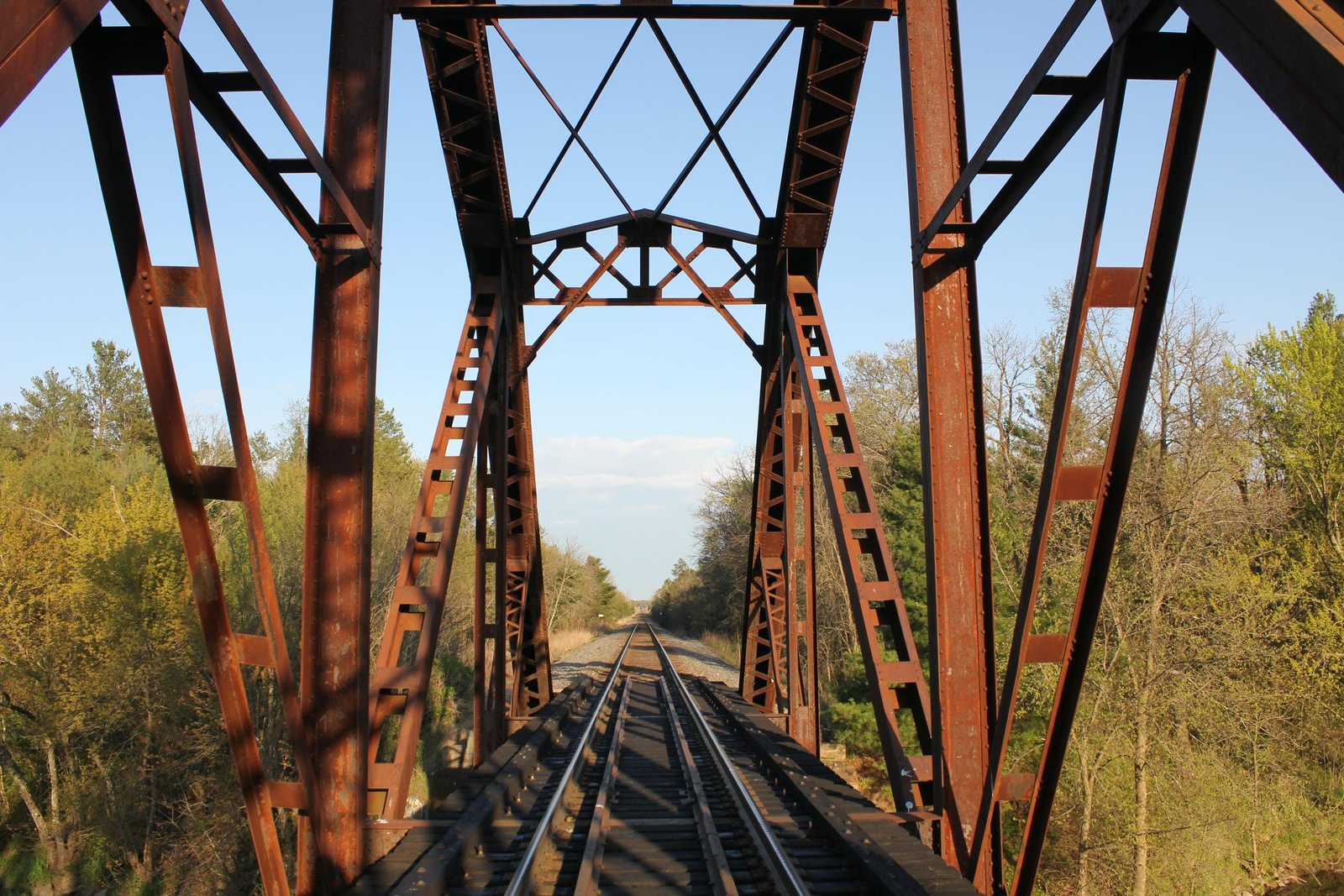 Inside truss